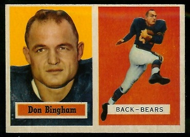 Don Bingham - 1957 Topps #117 - exmt