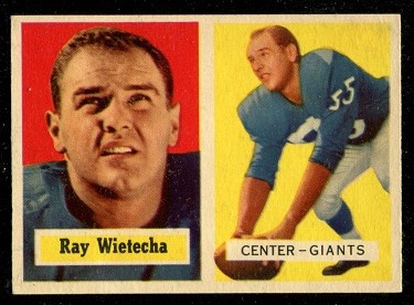 Ray Wietecha - 1957 Topps #122 - nm