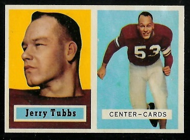 Jerry Tubbs - 1957 Topps #125 - exmt