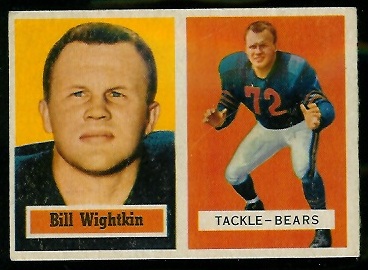 Bill Wightkin - 1957 Topps #130 - ex