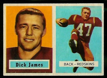 Dick James - 1957 Topps #134 - exmt