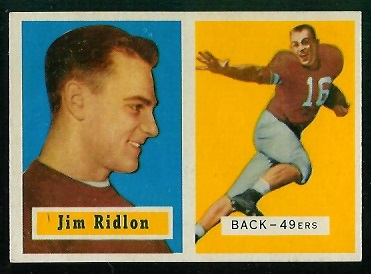 Jim Ridlon - 1957 Topps #139 - exmt