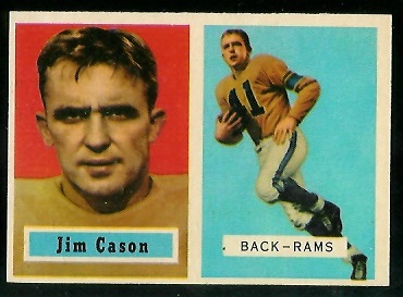 1957 Topps #143 - Jim Cason - nm
