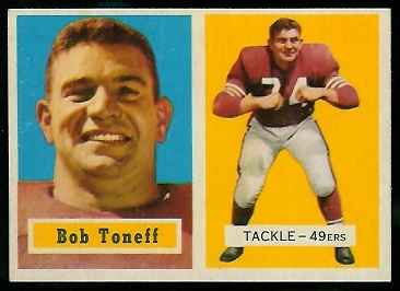 Bob Toneff - 1957 Topps #148 - nm
