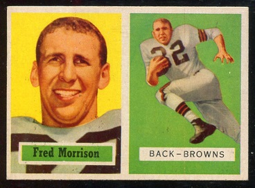 Fred Morrison - 1957 Topps #154 - ex