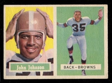 John Henry Johnson - 1957 Topps #16 - ex