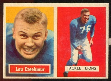 Lou Creekmur - 1957 Topps #20 - exmt