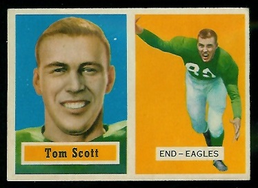 Tom Scott - 1957 Topps #25 - ex