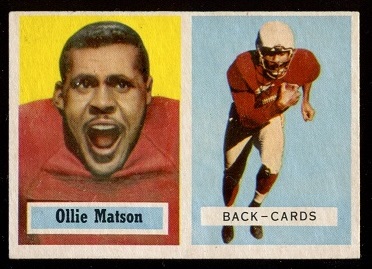 Ollie Matson - 1957 Topps #26 - ex+