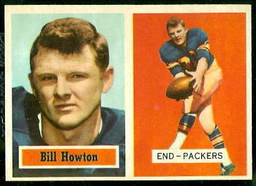 Bill Howton - 1957 Topps #33 - nm-mt oc