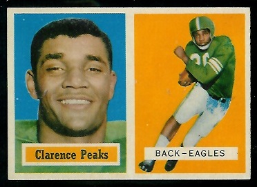 Clarence Peaks - 1957 Topps #37 - nm+