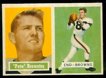 Pete Brewster - 1957 Topps #40 - exmt