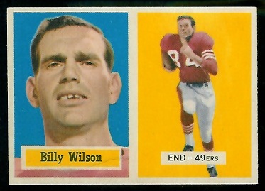Billy Wilson - 1957 Topps #42 - nm
