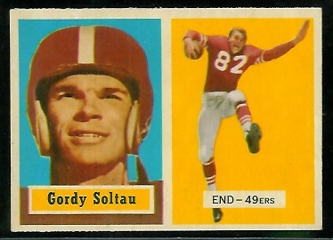 Gordon Soltau - 1957 Topps #54 - nm