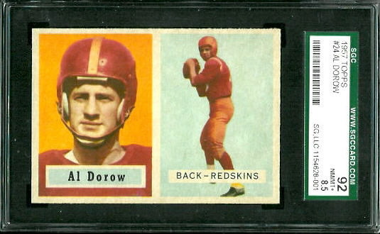Al Dorow - 1957 Topps #24 - SGC 92