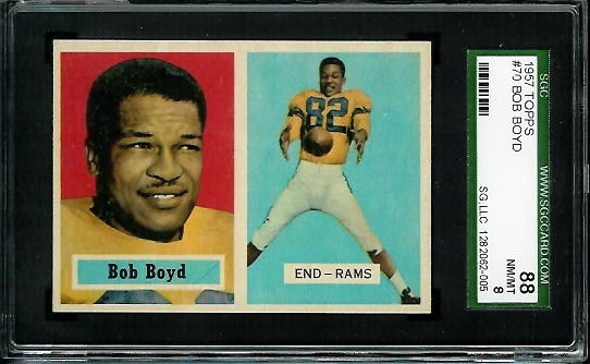 Bob Boyd - 1957 Topps #70 - SGC 88