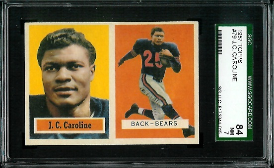 J.C. Caroline - 1957 Topps #79 - SGC 84