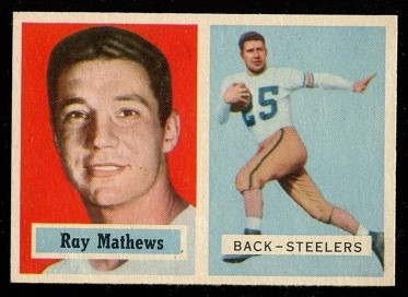Ray Mathews - 1957 Topps #63 - nm oc
