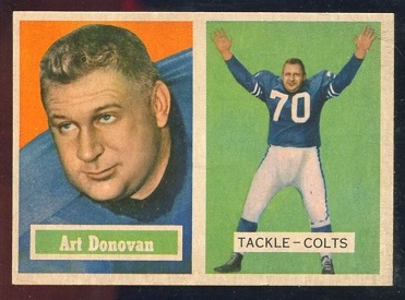 Art Donovan - 1957 Topps #65 - nm