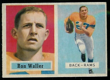 Ron Waller - 1957 Topps #82 - exmt