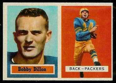 Bobby Dillon - 1957 Topps #9 - nm oc
