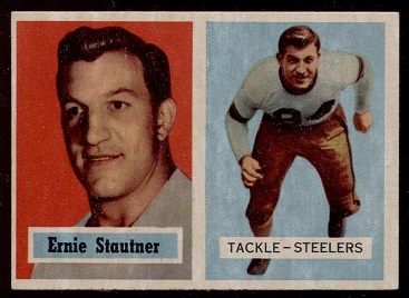Ernie Stautner - 1957 Topps #92 - exmt oc