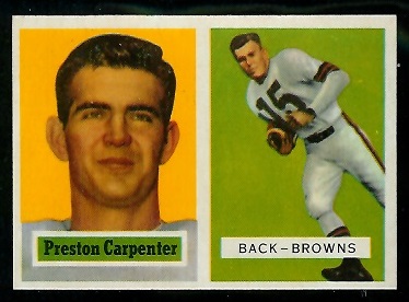 Preston Carpenter - 1957 Topps #93 - exmt
