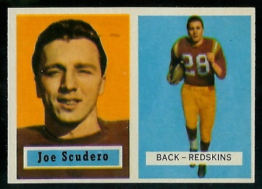 1957 Topps #98 - Joe Scudero - exmt