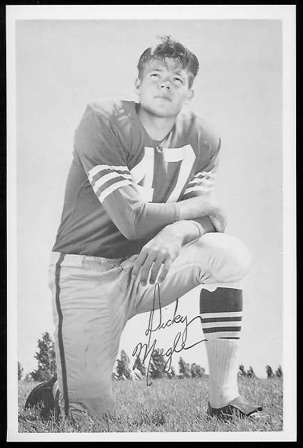 1958 49ers Team Issue #23 - Dick Moegle - exmt