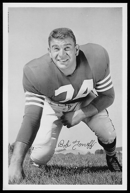 1958 49ers Team Issue #39 - Bob Toneff - nm