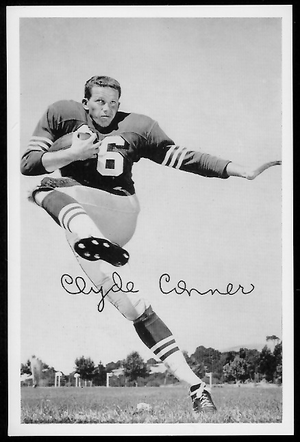 1958 49ers Team Issue #7 - Clyde Conner - nm