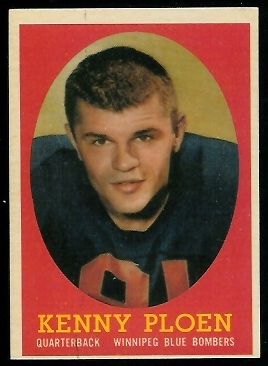 Ken Ploen - 1958 Topps CFL #40 - ex+