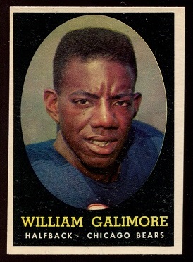 Willie Galimore - 1958 Topps #114 - nm