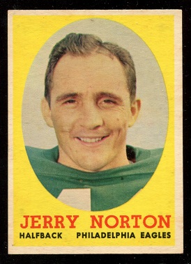 Jerry Norton - 1958 Topps #40 - exmt