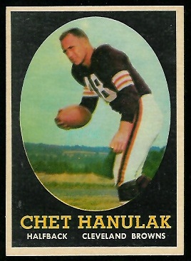 Chet Hanulak - 1958 Topps #45 - nm