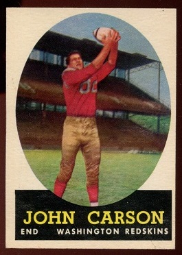 John Carson - 1958 Topps #47 - nm