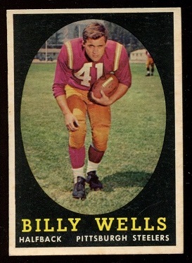 Billy Wells - 1958 Topps #49 - nm