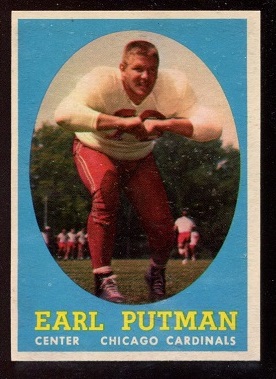 Earl Putman - 1958 Topps #88 - nm