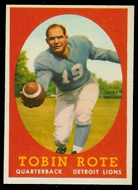 1958 Topps #94 - Tobin Rote - nm