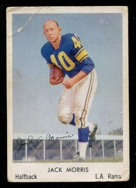 1959 Bell Brand Rams #13 - Jack Morris - good
