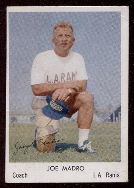 1959 Bell Brand Rams #38 - Joe Madro - good