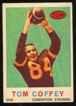 Tommy Joe Coffey - 1959 Topps CFL #45 - nm