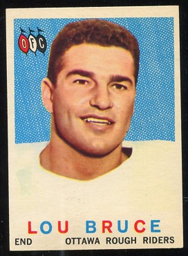 Lou Bruce - 1959 Topps CFL #53 - nm+