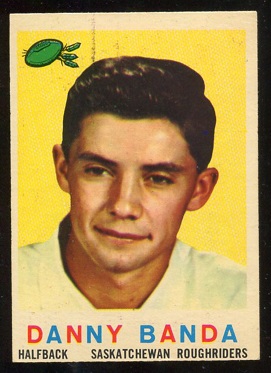 1959 Topps CFL #88 - Danny Banda - ex