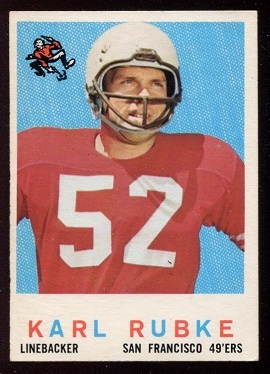 Karl Rubke - 1959 Topps #112 - nm