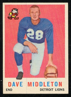 Dave Middleton - 1959 Topps #113 - nm+