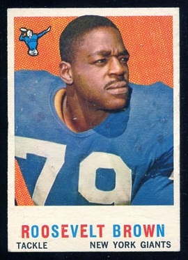 Roosevelt Brown - 1959 Topps #114 - exmt