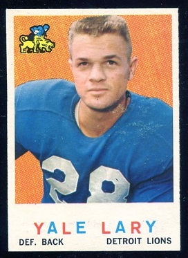 Yale Lary - 1959 Topps #131 - nm