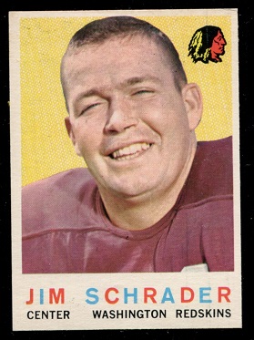 1959 Topps #134 - Jim Schrader - nm