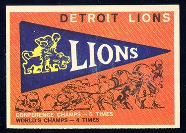 1959 Topps #139 - Lions Pennant - nm